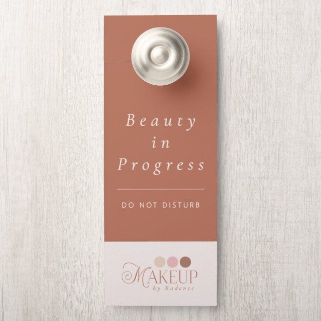 Do Not Disturb Makeup Artist ドアノブサイン (ノブ)