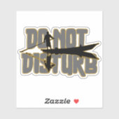 Do Not Disturb – Peaceful Solitude Boat Design シール (シート)