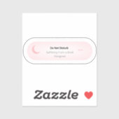 Do not Disturb - Suffering From A book Hangover  シール (シート)