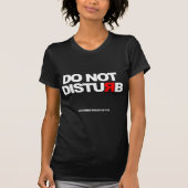 Do not disturb tシャツ (正面)