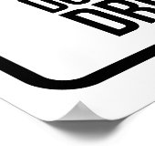 Do not drop  ポスター (角)