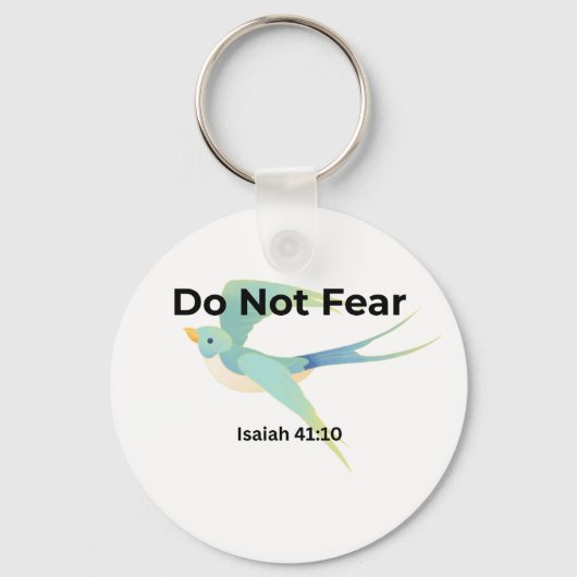 Do Not Fear Key Chain Isaiah 41:10 | Christianity キーホルダー (正面)
