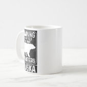 Do Not Feed The Giant Hamsters Grizzly Bear Funny  コーヒーマグカップ (正面左)