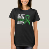 Do Not Feed The Princess Gluten Food Allergy Celia Tシャツ (正面)