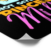 Do Not Give This Princess Milk Funny Dairy Lactose ポスター (角)