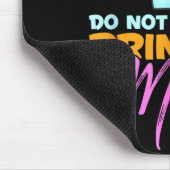 Do Not Give This Princess Milk Funny Dairy Lactose マウスパッド (コーナー)