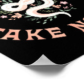 Do Not Harm Take No Funny Sarcastic Quotes Sarcasm ポスター (角)