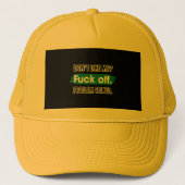 Do Not Like Me F*Ck Off Problem Resolved おもしろい Sas キャップ (正面)