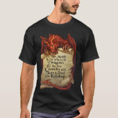 Do Not Meddle In The Affairs Of Dragons  Dragon Tシャツ (正面)