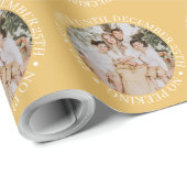 Do Not Open Until Christmas Gold ラッピングペーパー (ロールコーナー)