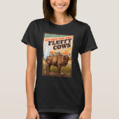 Do Not Pet The Fluffy Cows Bison  2 Tシャツ (正面)