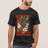 Do Not Poke The Dragon Mythical Creature Dragon Tシャツ (正面)