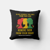 DO NOT REMOVE THE. KINKS FROM YOUR HAIR Afro クッション (正面)