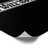 Do Not Start With-me You Will Not Win Funny Quote ポスター (角)