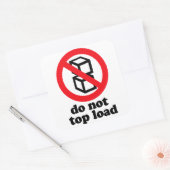 Do Not Top積荷出荷ラベル スクエアシール (封筒)