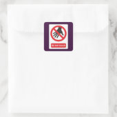 do not touch スクエアシール (バッグ)