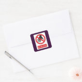 do not touch スクエアシール (封筒)