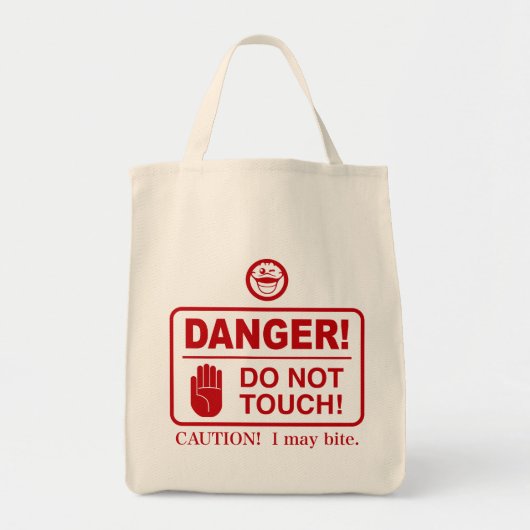 DO NOT TOUCH! トートバッグ (正面)