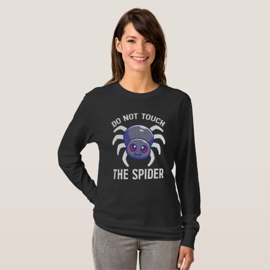 Do Not Touch The Spider Tシャツ (正面フル)