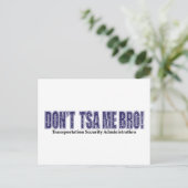 Do not-TSA-Me-BRO.xpng ポストカード (スタンド正面)
