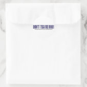 Do not-TSA-Me-BRO.xpng ラウンドシール (バッグ)