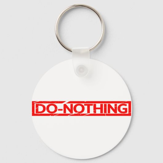 Do-Nothingスタンプ キーホルダー (正面)