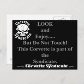 Do Nottouchはがき ポストカード (正面/裏面)