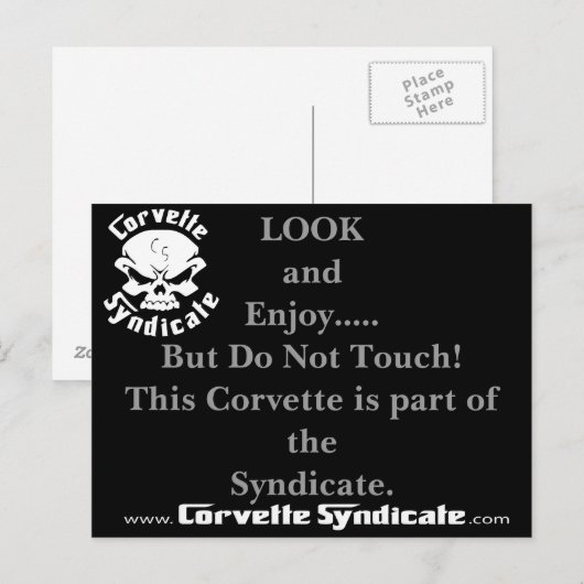 Do Nottouchはがき ポストカード (正面/裏面)