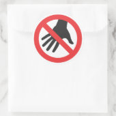 Do NotTouch ラウンドシール (バッグ)