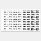 Do NotTouch ラベル (シート)