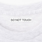 Do NotTouch ラベル (貼付)