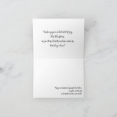 Do-nut you wish for a Merry Christmas? サンキューカード (内部)