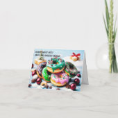 Do-nut you wish for a Merry Christmas? サンキューカード (裏面)