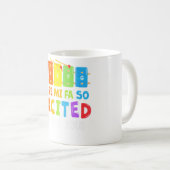 Do Re Mi Faそんなに興奮して音楽先生Tを見る –  コーヒーマグカップ (正面右)