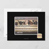 Do, Re, Mi, Fa, So, La, Ti, Fred ポストカード (正面/裏面)