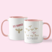 Do Re Mi Just Let Bee Keeper's Mug with bees マグカップ