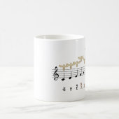 Do Re Mi Just Let Me Bee Beekeeper's Mug with bees コーヒーマグカップ (中央)
