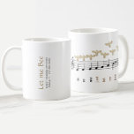 Do Re Mi Just Let Me Bee Beekeeper's Mug with bees コーヒーマグカップ<br><div class="desc">Constantly interrupted when you're trying to enjoy a relaxing cup of tea (or worse) your morning cup of coffee? Maybe you're too sweet to say anything, so this cup will say it for you! The perfect item for music lovers and beekeepers, or anyone who just cherishes their alone time. Tell...</div>