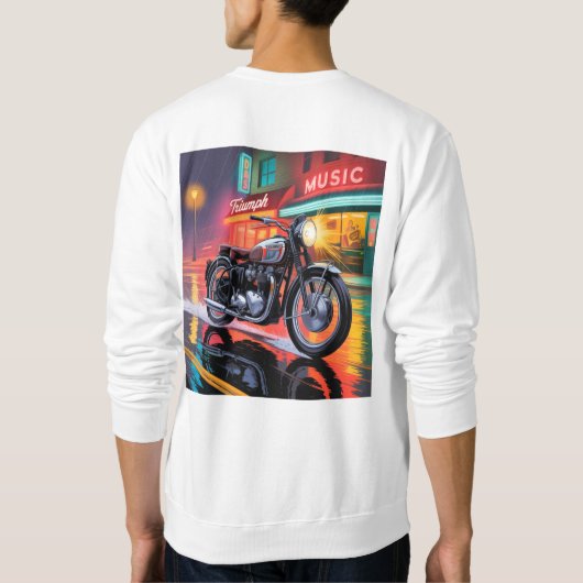 Do Something Today That Will Help You Tomorrow スウェットシャツ (裏面)