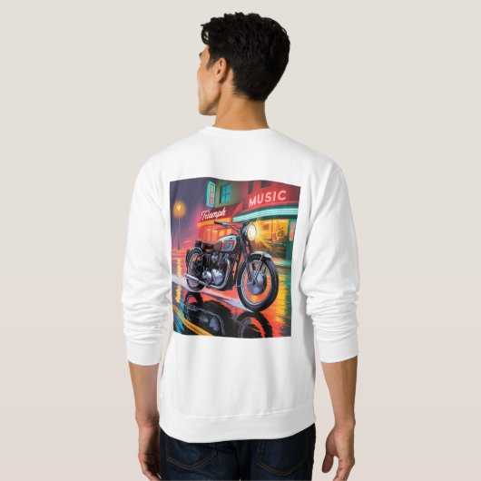 Do Something Today That Will Help You Tomorrow スウェットシャツ (裏面フル)