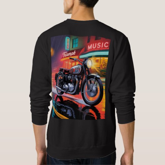 Do Something Today That Will Help You Tomorrow – スウェットシャツ (裏面)