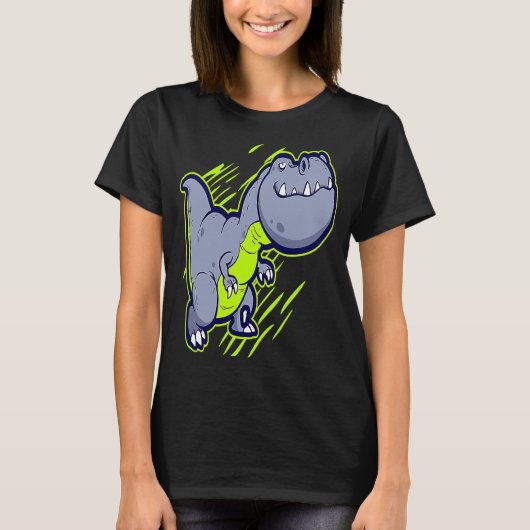 Do the Dance Dancing Dinosaur for Kids & Adults Tシャツ (正面)