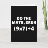Do The Math ミーム 67 カード (正面)