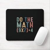 Do The Math 67 ミーム 面白い 6 7 メンズ レディース ティー マウスパッド (マウス)