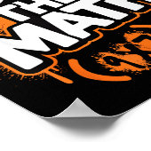 Do The Math 67 Funny Meme Men Women School Teacher ポスター (角)