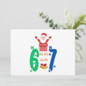 Do The Math 67 Meme Christmas シーズンカード (スタンド正面)