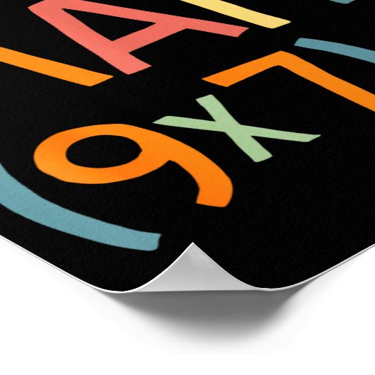 Do The Math 67 Meme Funny Six Seven Math Teacher S ポスター (角)