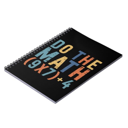 Do The Math 67 Meme Funny Six Seven Teacher  ノートブック (左側)