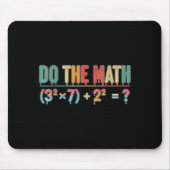 Do The Math 67 Meme Funny Teacher Six Seven Men Wo マウスパッド (正面)