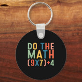Do The Math 67 Six Seven Meme Teacher Student Men  キーホルダー (正面)